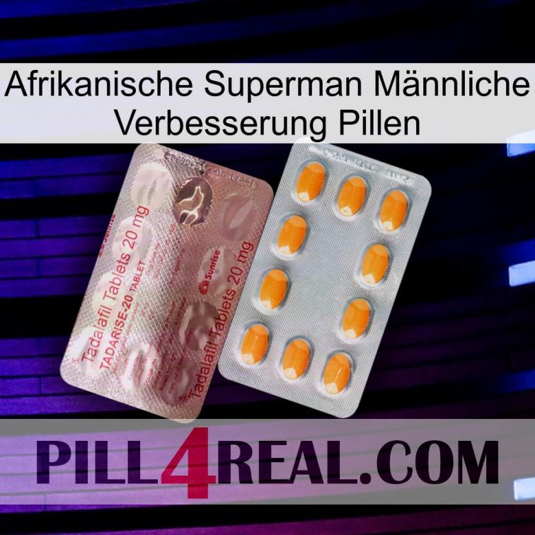 Afrikanische Superman Männliche Verbesserung Pillen new13